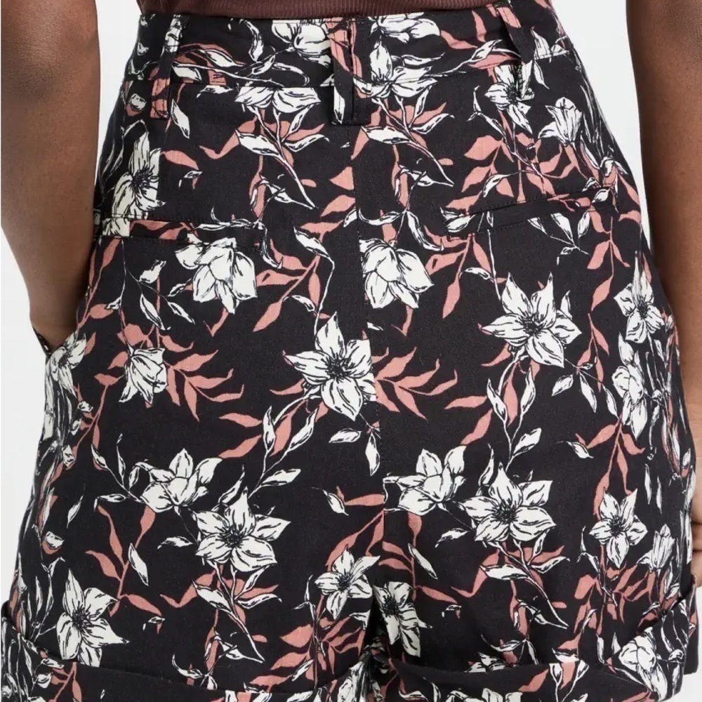 NWT Rag & Bone Ivy Printed Linen Shorts Size 0 - Picture 13 of 15